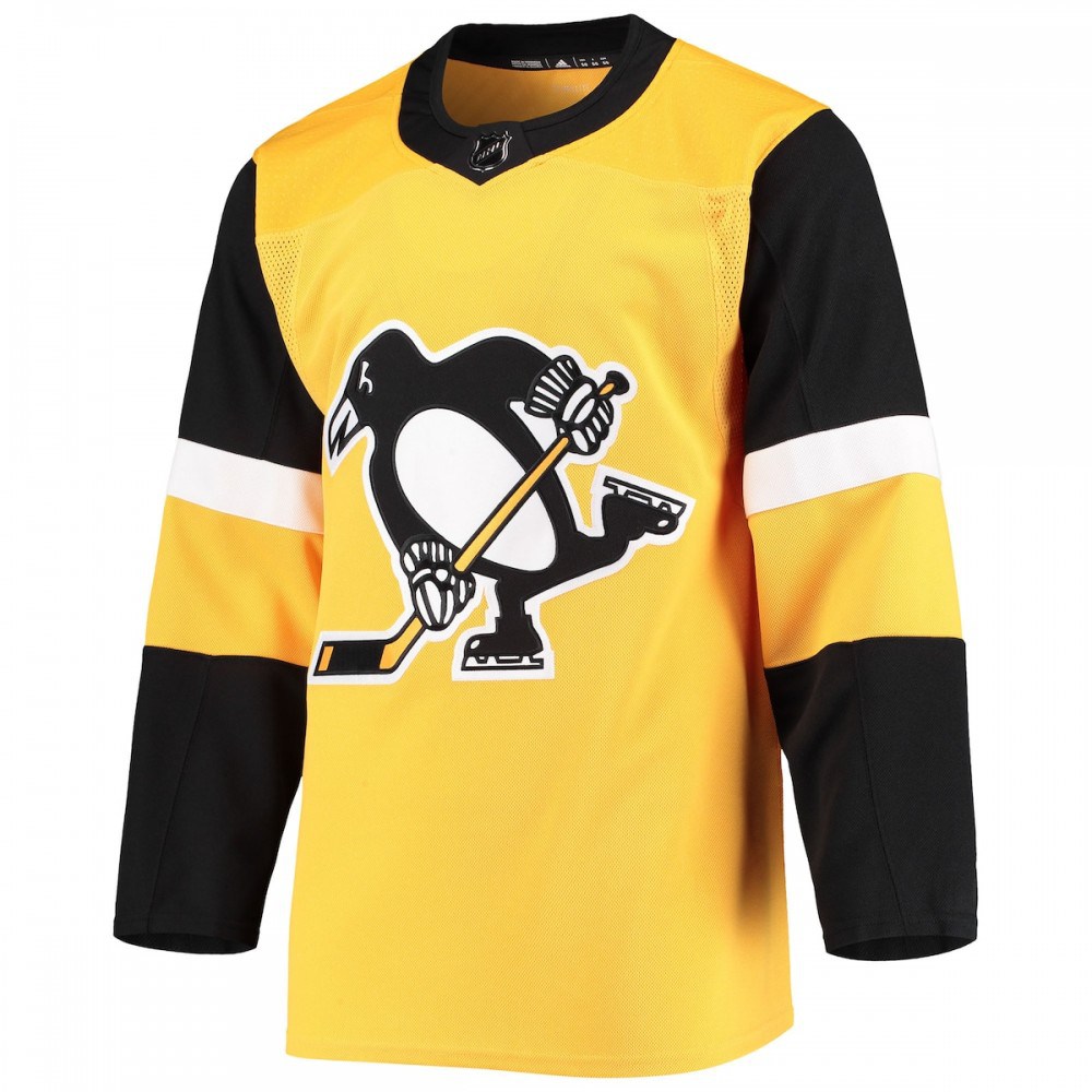 Pittsburgh Penguins adidas Alternate Authentic Team Jersey - Gold-Pro Kit Vault | Brand New 26/27 Sports Jerseys